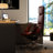Genuine Leather Executive Office Chair Black - Luxury Modern Executive Desk Chair for Home and Office, Stylish Computer Chair, High Back with Headrest, Aluminum Base, Reclining and Comfy(Red)-408397388
