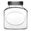 Glass Jar - Set of 2