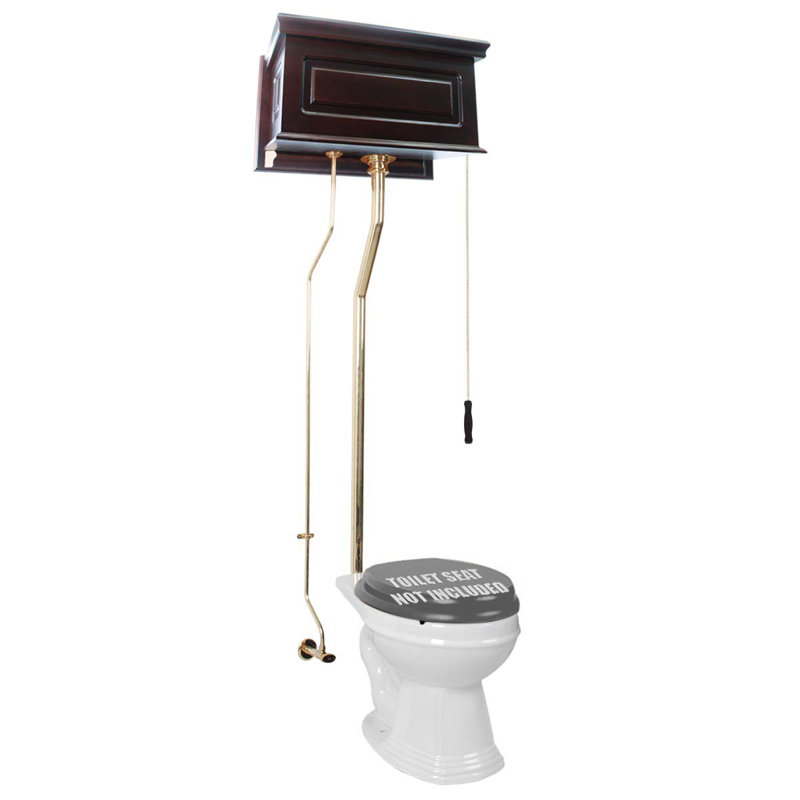 Toilette ronde deux pièces 1,6 GPF (siège non inclus)