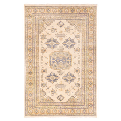 Finest Oushak Ivory Rug 5'11" x 8'11"