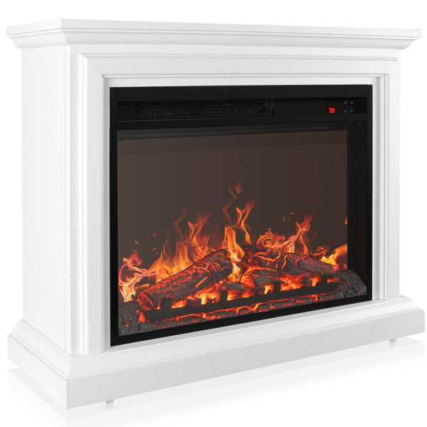 Winston Porter Lashara 31.25'' W Electric Fireplace & Reviews | Wayfair