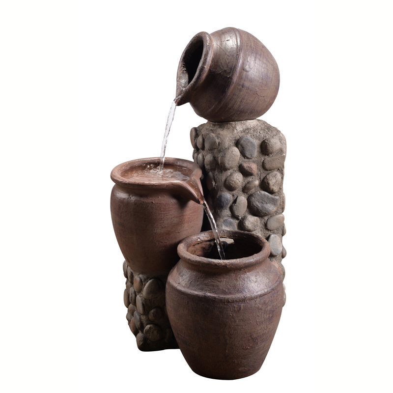 Handcrafted Outdoor Cascade Fountain