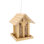 WOOD CHALET BIRDFEEDER