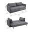 Maryagnes 3 Seater Sofa Bed