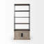 Alex Etagere Storage Bookcase