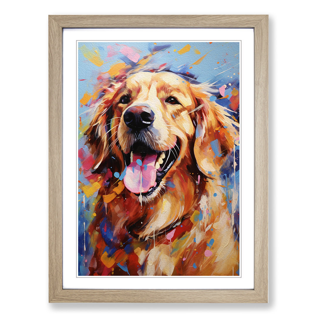 Golden Retriever Expressionismus Nr.2