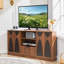 Meuble télé d'angle 57,9 po avec rangement-102654011