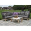 Posey 3 pièces Canapé modulaire gris anthracite