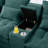 130"  U-Shaped Sofa With Console,Cupholders,6-Seat Upholstered Primary Living Space Furniture,Sleeper Couch Set With Chaise-459855189