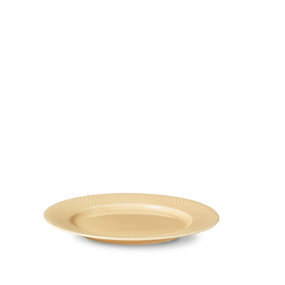 Rhombe Color Handmade Porcelain Dinner Plate