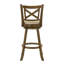 Tabouret de bar pivotant en bois Kodi-926360652-926360653-926360655