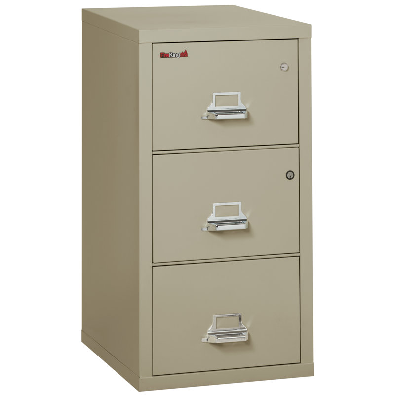 Legal 3 - Drawer File Cabinet, Pewter, Platinum
