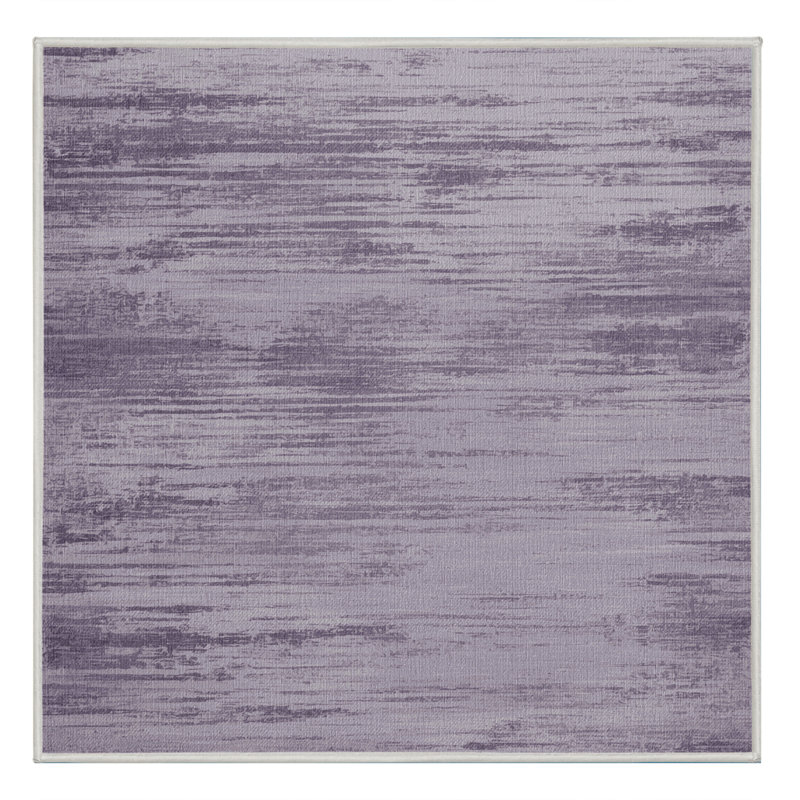 Tapis blanc lavable à la machine, Carré 4 pi