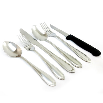 Wave 3 Piece Steak Knife Set, Service for 1