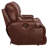 Anjuman 3 - Piece Italian Leather Match Sectional with 4 Lay-Flat Reclining Seats-24742410-24742593-24742557