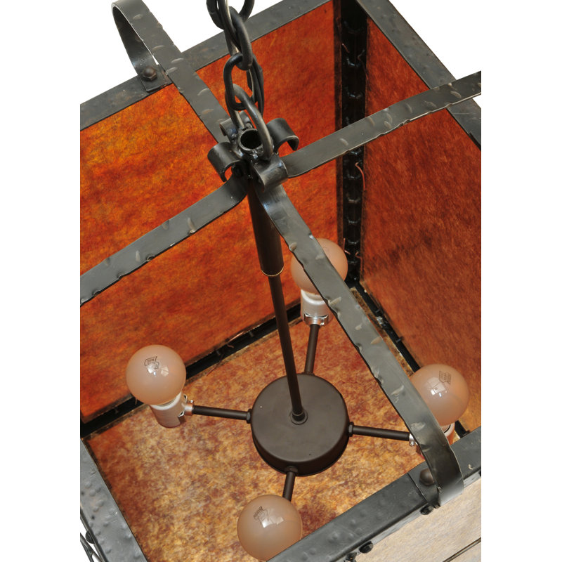 Luminaire suspendu carré 18 po Vostok
