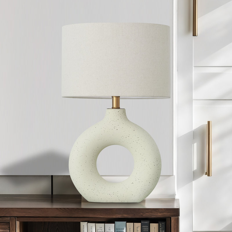Wilone Modern Ceramic Table Lamp For Living Room Bedroom Office