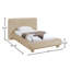 Lit en tissu de chenille Huckstep-2003859397-2003859393