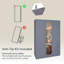 Modern 3 Door Mirrored Wardrobe with Hanging Rail for Bedroom Storage & Organisation-1315648923