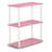 3-Tier Compact Multi-Purpose Shelf Display Rack, Console Table And More-1815768506