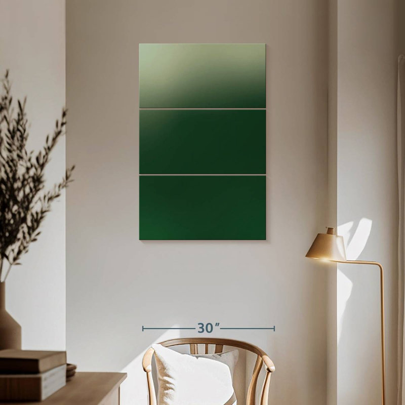 Avery Forest Gradient, 57" H x 36" W