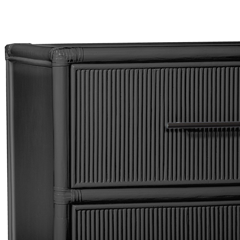 Juno 4 - Drawer Dresser, Black