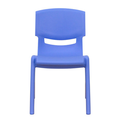 Plastic Stackable School Chair with 12"H Seat