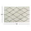 Bohemian Classics Hand Tufted Wool Moroccan Area Rug in Cream/Black-668967739