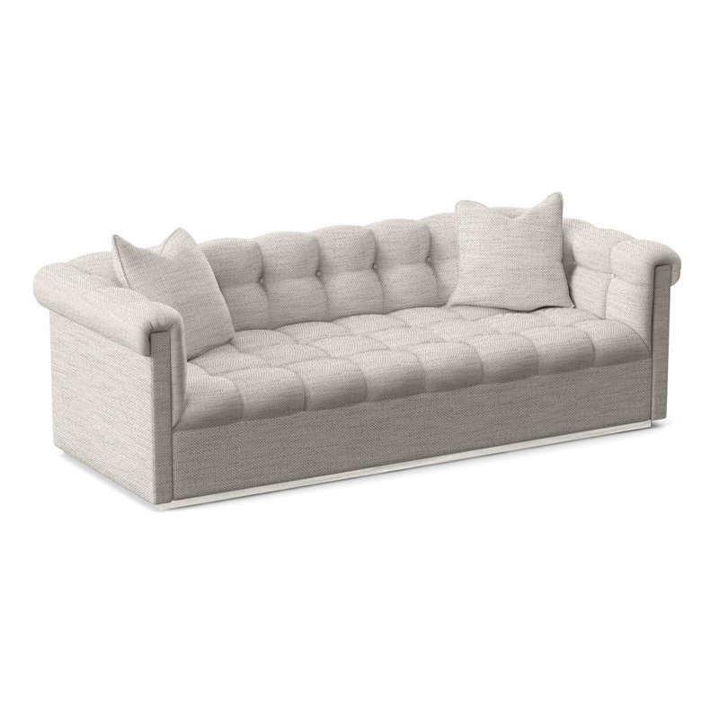 Thom Filicia Home 98" Nottingham Sofa, Impala Linen, Casa Blanca