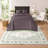 Comfortable Cotton Reversible Bedding Sets, Purple King For Home