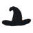 Halloween Witch Hat Shaped Hooked Pillow-602869113