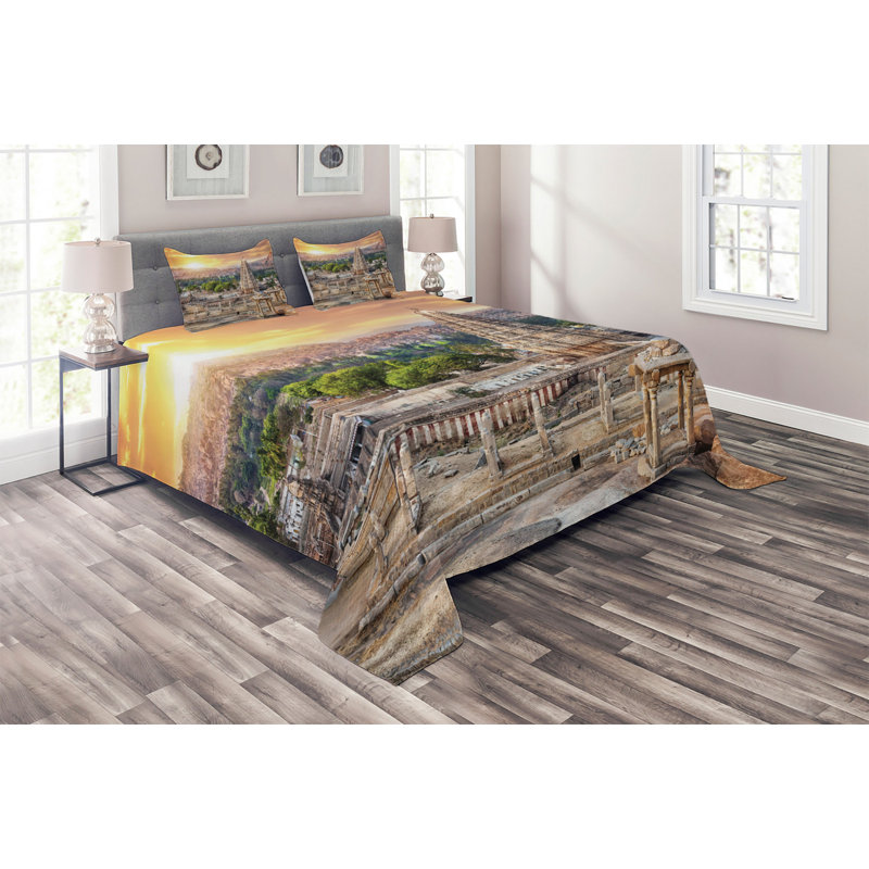 Eclectic Polyester Coverlet