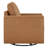Weston Genuine Leather Swivel Accent Chair-117357148