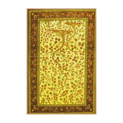 Mayge Washable Floral Indoor Rug