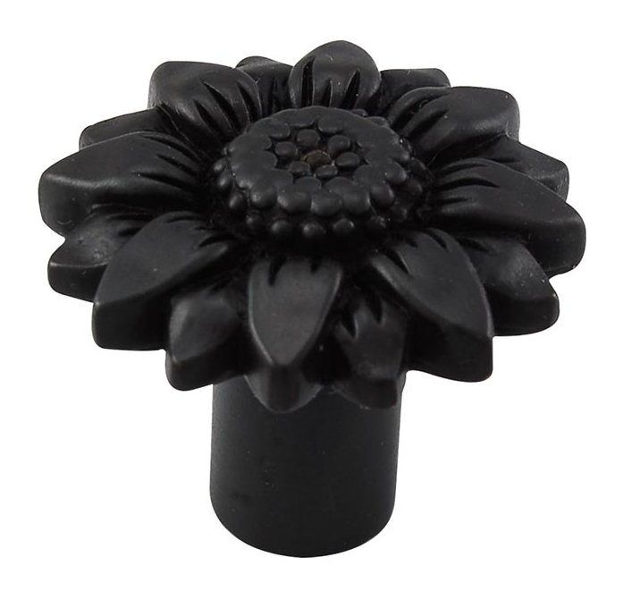 Carlotta Novelty Knob, 1.25" H x 1.25" W x 1" D, Oil-Rubbed Bronze