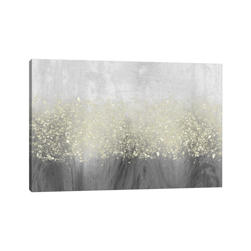Glitter Swirl II by Jennifer Goldberger - Wrapped Canvas Painting, 66.04 cm H x 45.72 cm W x 1.91 cm D