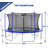 Machrus Upper Bounce 16 FT Round Backyard / Outdoor Trampoline Set with Safety Enclosure System-987560284
