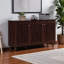 Armoire de rangement pour chaussures à 3 portes avec 3 tablettes, H 26,33 po x l 44,46 po x P 13,1 po