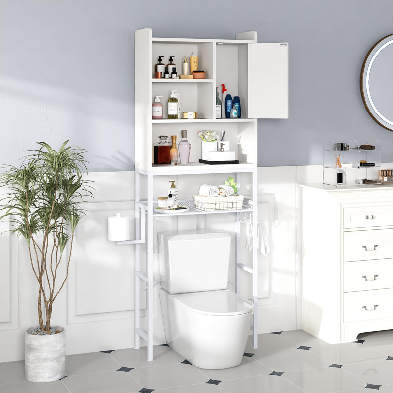 Armoire de rangement à 5 niveaux avec tablettes réglables