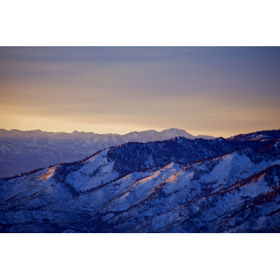 " Sunrise In The Sierra Nevada "