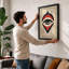 Eye Symbol Geometric - Print-455584638-455584636