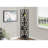 Bookcase, Bookshelf,Etagere, Corner, 4 Tier, 60"H, Office, Bedroom, Laminate, Black Metal, Contemporary, Modern