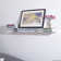 Aldobrando Crystal Glass Fireplace Shelf Floating Mantel