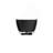 59 Inch Solid Surface Soaking Bathtub - Deep Soak Freestanding Tub
