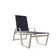 Holna Outdoor Rust-Resistant Metal Chaise Lounge