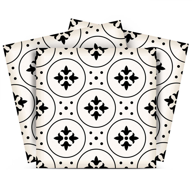 Carreau de mosaïque en vinyle auto-adhésif, L 12 po x L 12 po