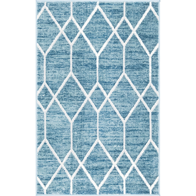 Jolette Geometric Indoor Rug, Rectangle 3'3" x 5'3"