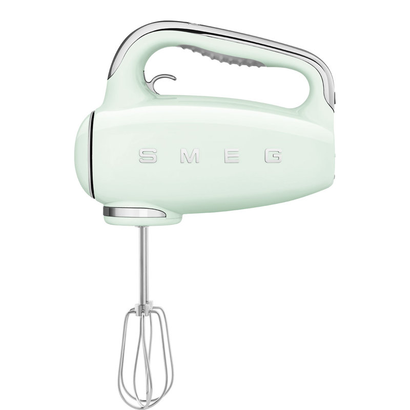 Retro style electric hand mixer for 50 years, Vert pastel