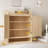 Modern Shoe Organizer for Entryway, Farmhouse Boho Wooden Shoe Storage Cabinet with Adjustable Shelves for Hallway, Living Room, Closet-340839324