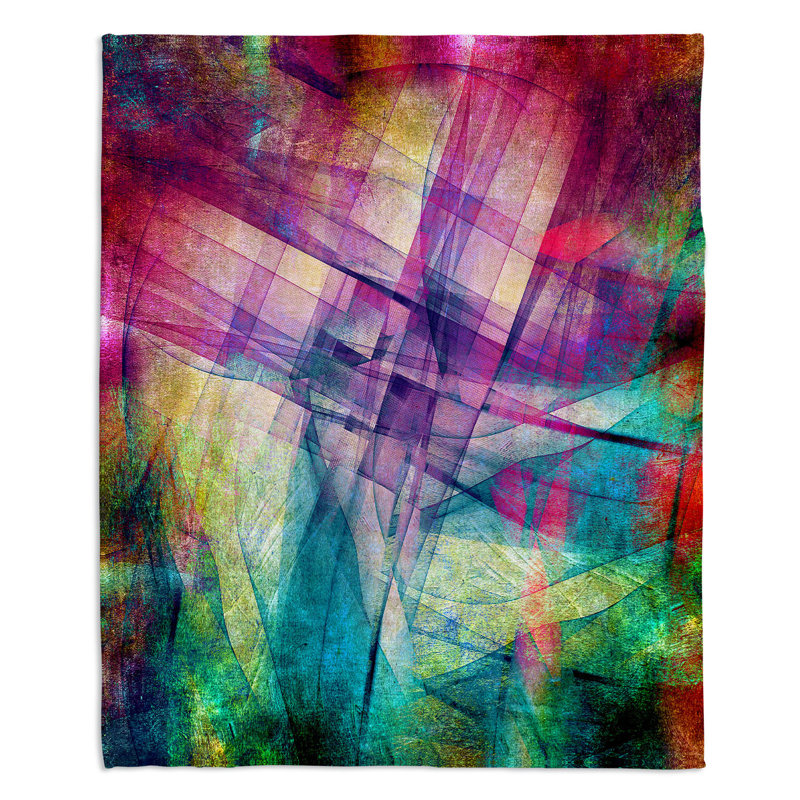 Hand Woven Throw Blanket, 68" x 80"
